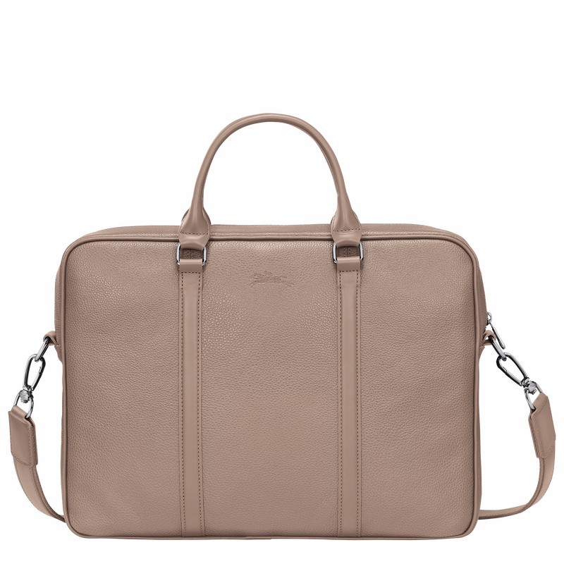 Dámské Aktovka Longchamp Le FOULONNÉ XS Šedé CZ | L2121021F78