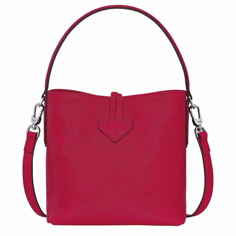 Dámské Bucket Bag Longchamp Le Roseau XS Fuchsie CZ | 10159HECJ13