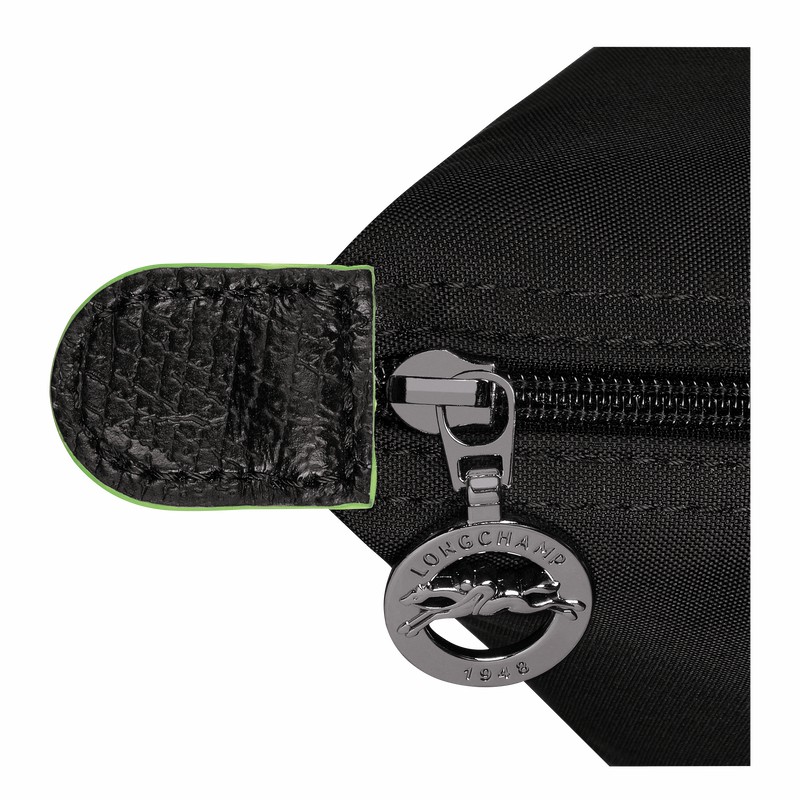 Dámské Cestovní Tašky Longchamp Le Pliage Green expandable Černé CZ | L1911919001
