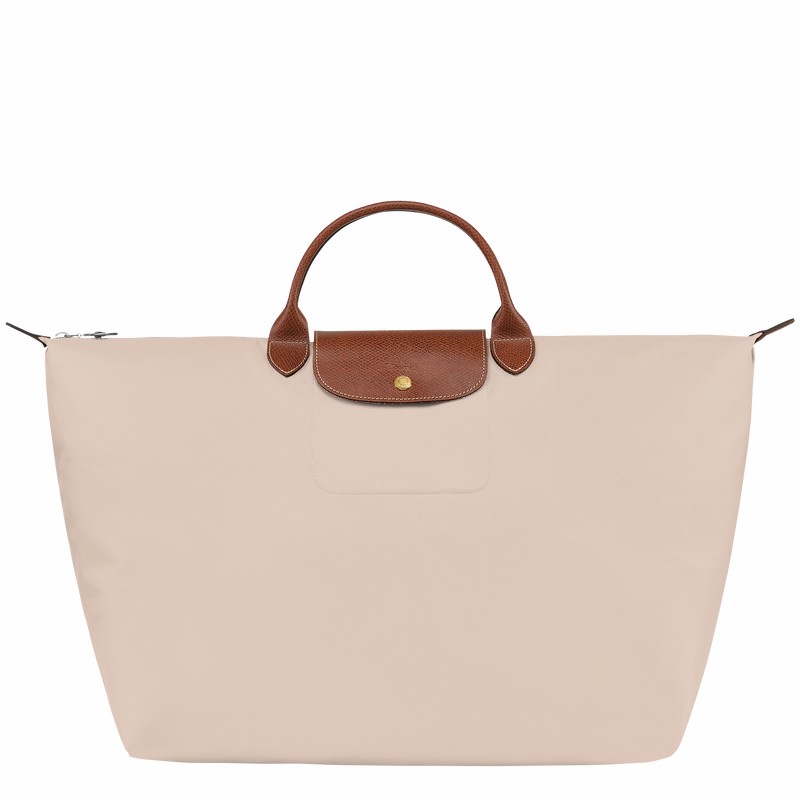 Dámské Cestovní Tašky Longchamp Le Pliage Original S Bílé CZ | L1624089P71