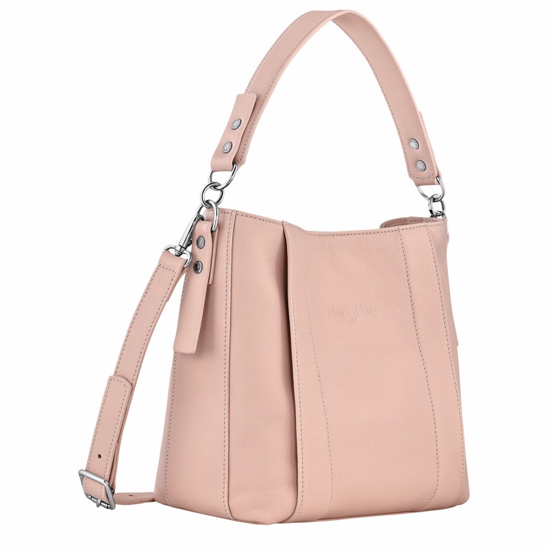 Dámské Crossbody Kabelky Longchamp 3D S Béžový CZ | 10215HFA542