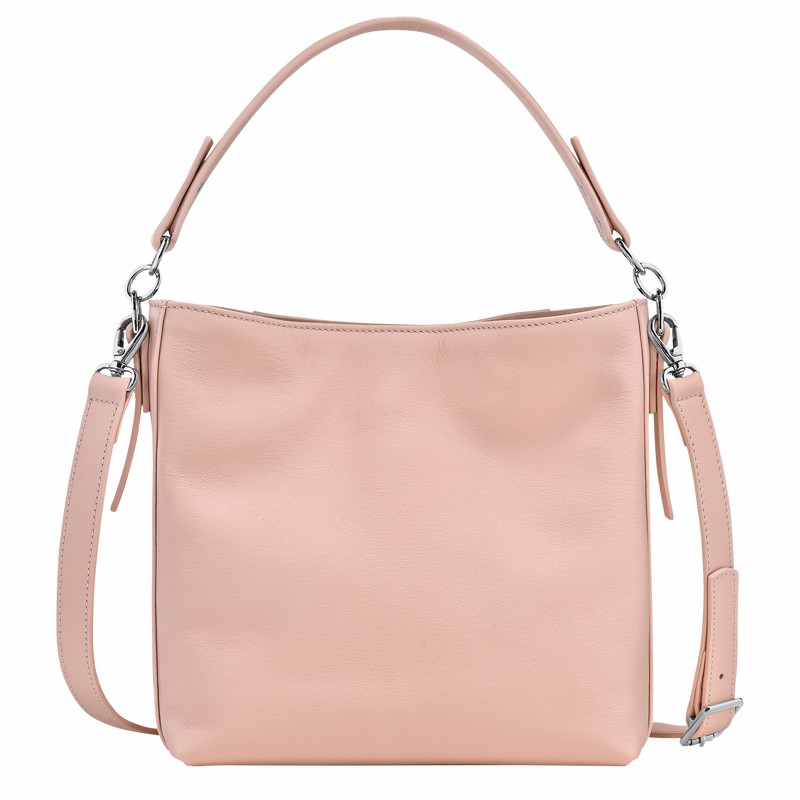 Dámské Crossbody Kabelky Longchamp 3D S Béžový CZ | 10215HFA542