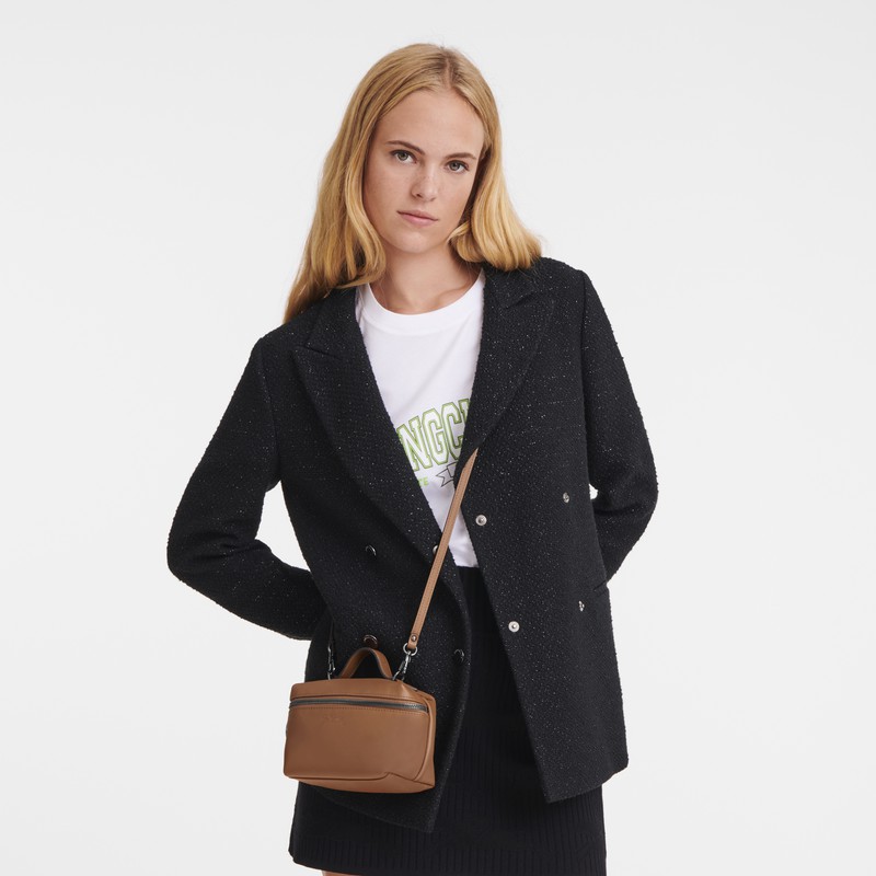 Dámské Crossbody Kabelky Longchamp Le Pliage Xtra XS Hnědé CZ | 10187987504