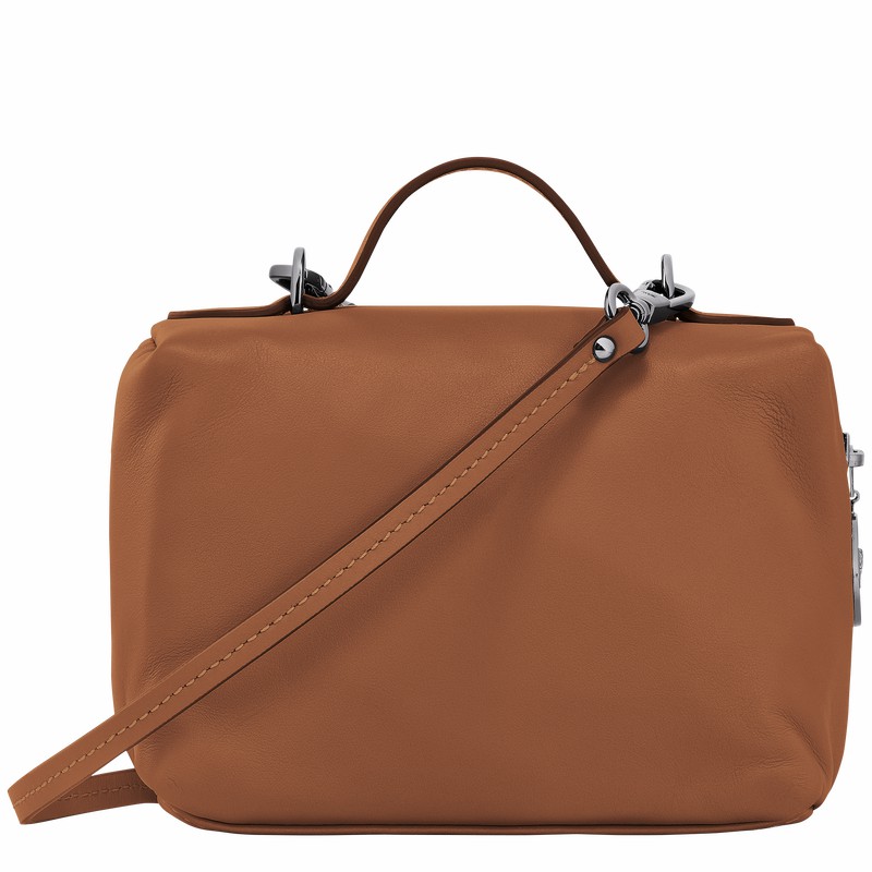 Dámské Crossbody Kabelky Longchamp Le Pliage Xtra XS Hnědé CZ | 10187987504