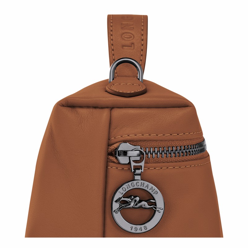 Dámské Crossbody Kabelky Longchamp Le Pliage Xtra XS Hnědé CZ | 10187987504