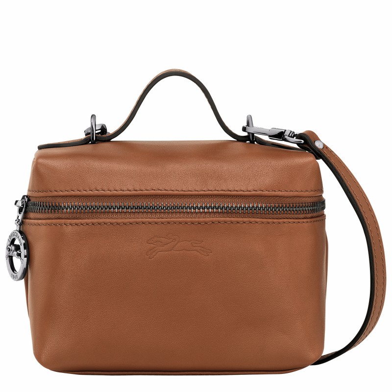 Dámské Crossbody Kabelky Longchamp Le Pliage Xtra XS Hnědé CZ | 10187987504