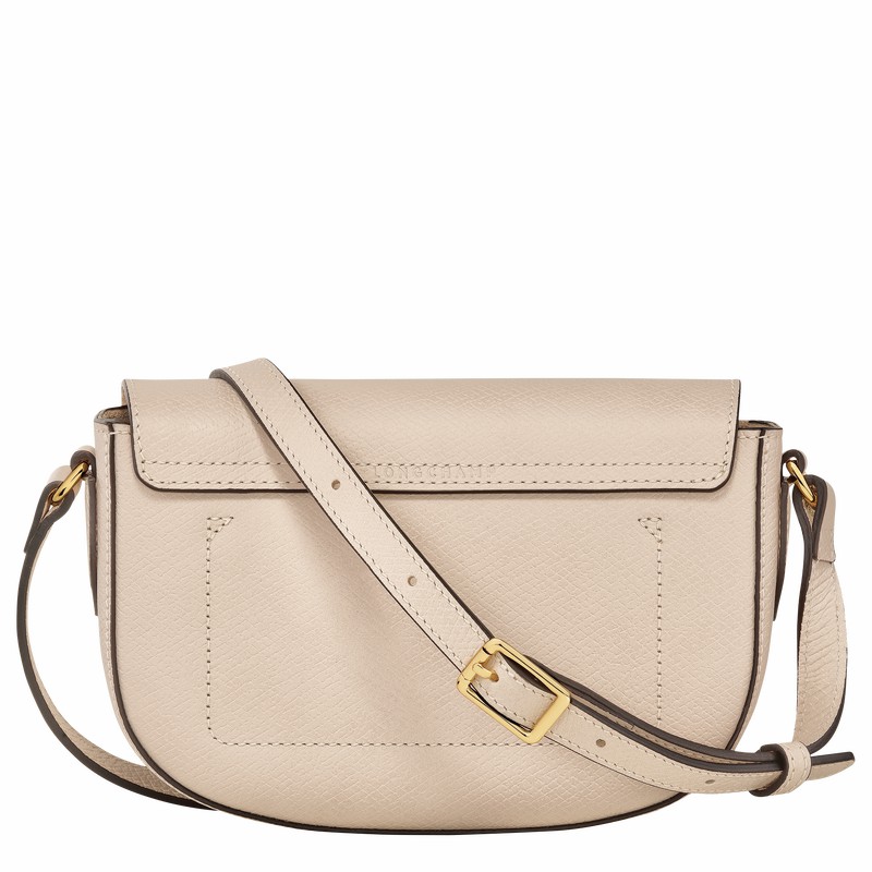 Dámské Crossbody Kabelky Longchamp ÉPURE S Bílé CZ | 10253HYZ555