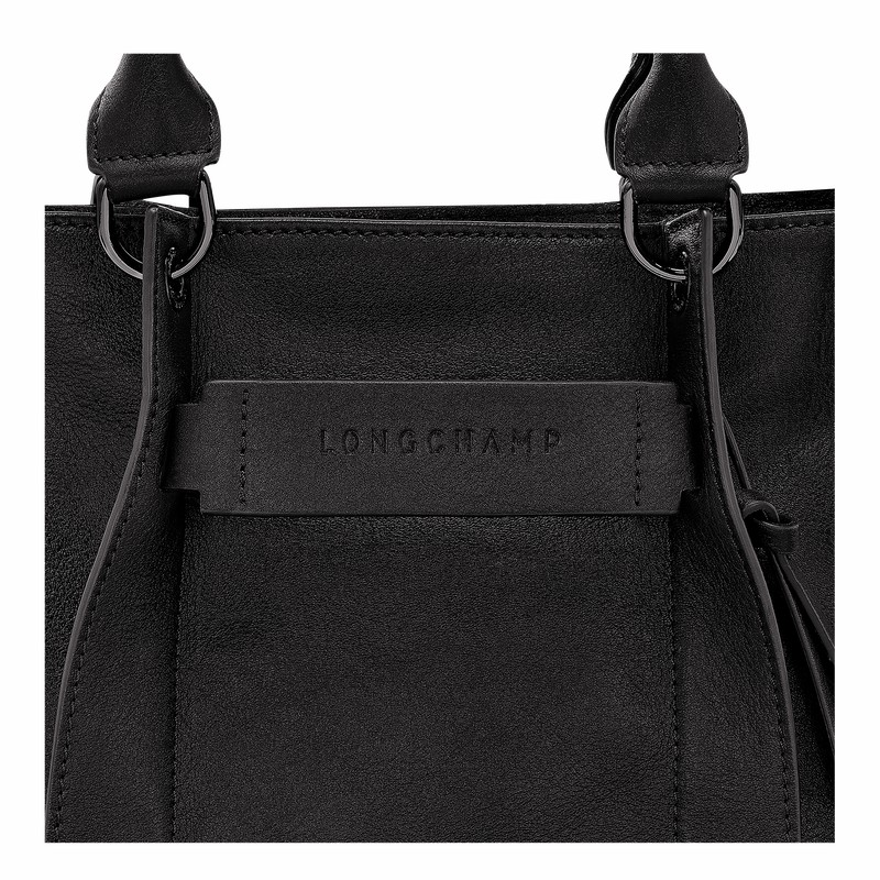 Dámské Kabelka Longchamp 3D S Černé CZ | 10197HCV001