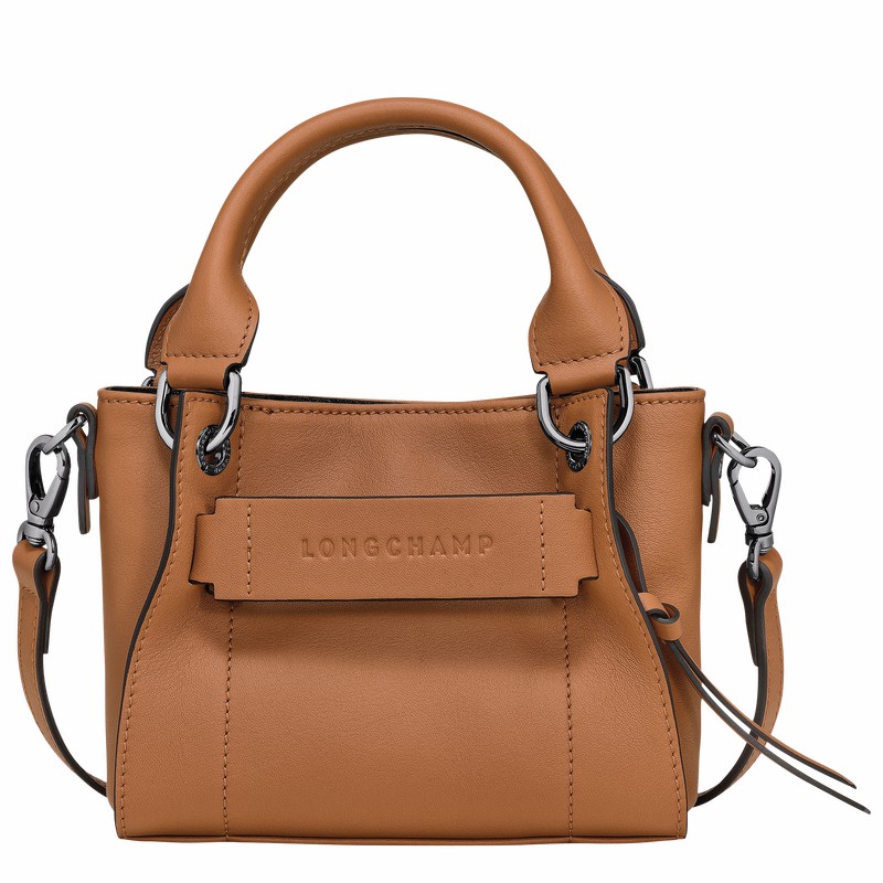 Dámské Kabelka Longchamp 3D XS Béžový CZ | 10254HCV016