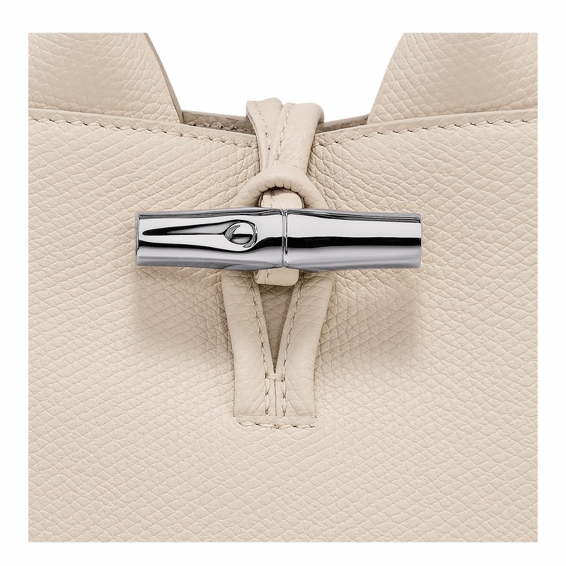 Dámské Kabelka Longchamp Le Roseau XS Bílé CZ | 10278HFP555