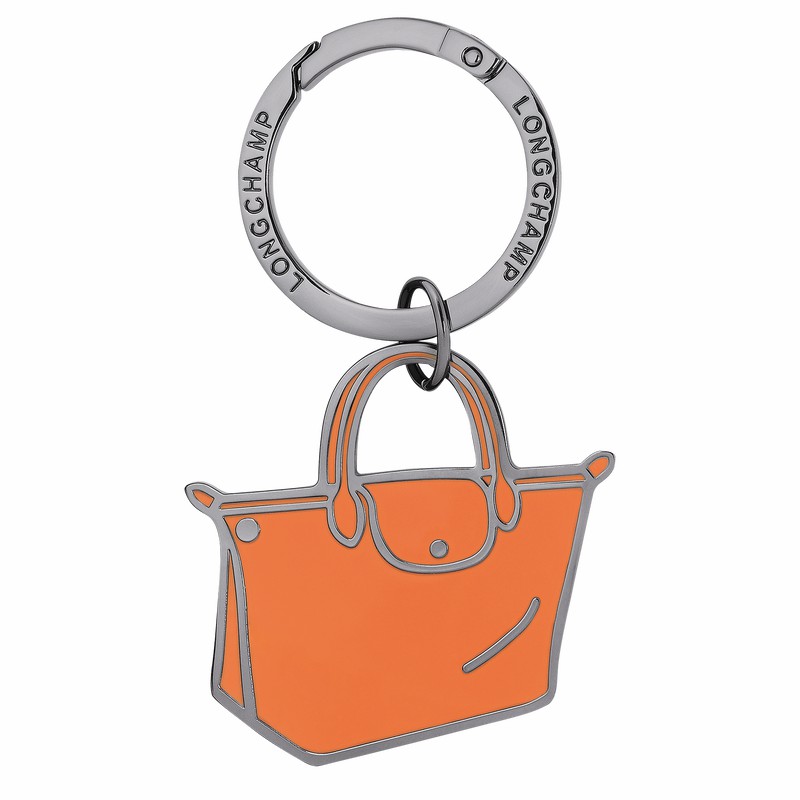 Dámské Kroužky Na Klíče Longchamp Le Pliage Oranžové CZ | 36070MET017