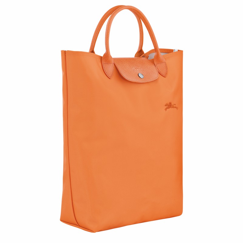 Dámské Přebalovací Tašky Longchamp Le Pliage Green M Oranžové CZ | 10168919P54