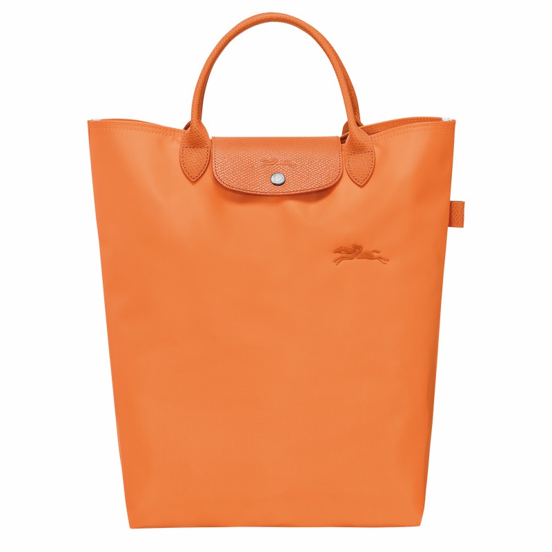 Dámské Přebalovací Tašky Longchamp Le Pliage Green M Oranžové CZ | 10168919P54