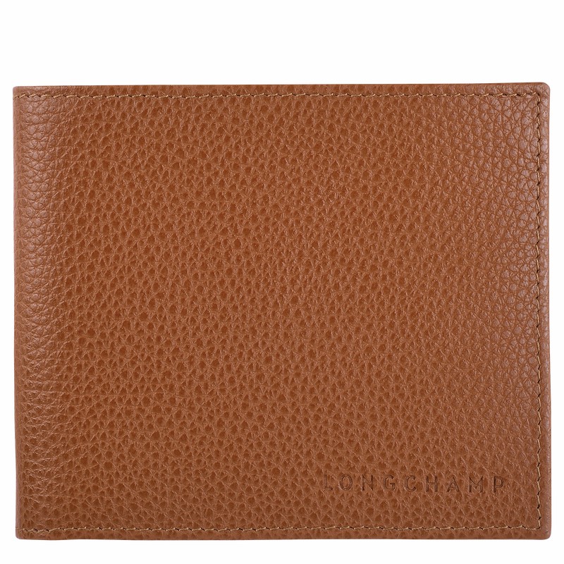 Dámské Peněženky Longchamp Le FOULONNÉ Caramel CZ | L3508021F72
