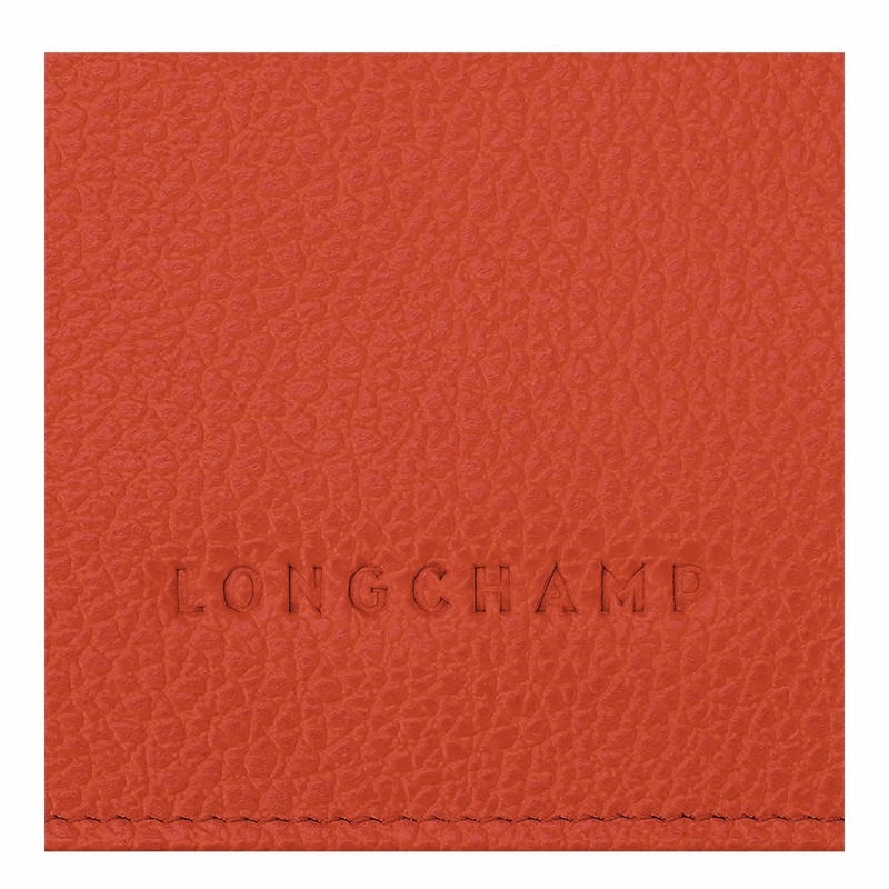 Dámské Peněženky Longchamp Le FOULONNÉ Oranžové CZ | 30021021685