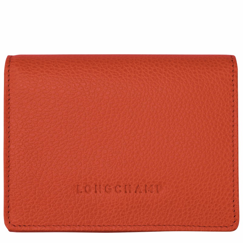 Dámské Peněženky Longchamp Le FOULONNÉ Oranžové CZ | 30021021685