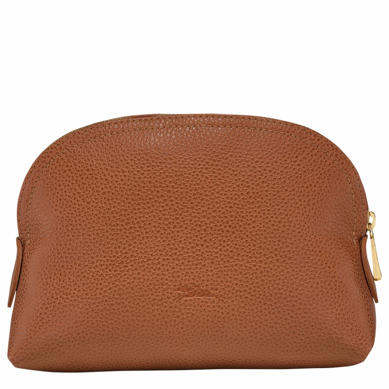 Dámské Pouches Longchamp Le FOULONNÉ Caramel CZ | L2527021121
