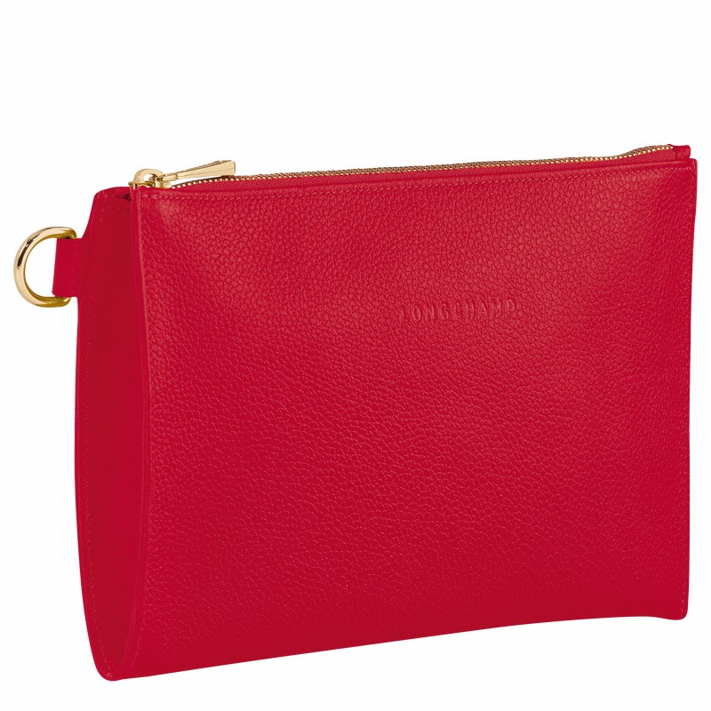 Dámské Pouches Longchamp Le FOULONNÉ Červené CZ | L2541021C39