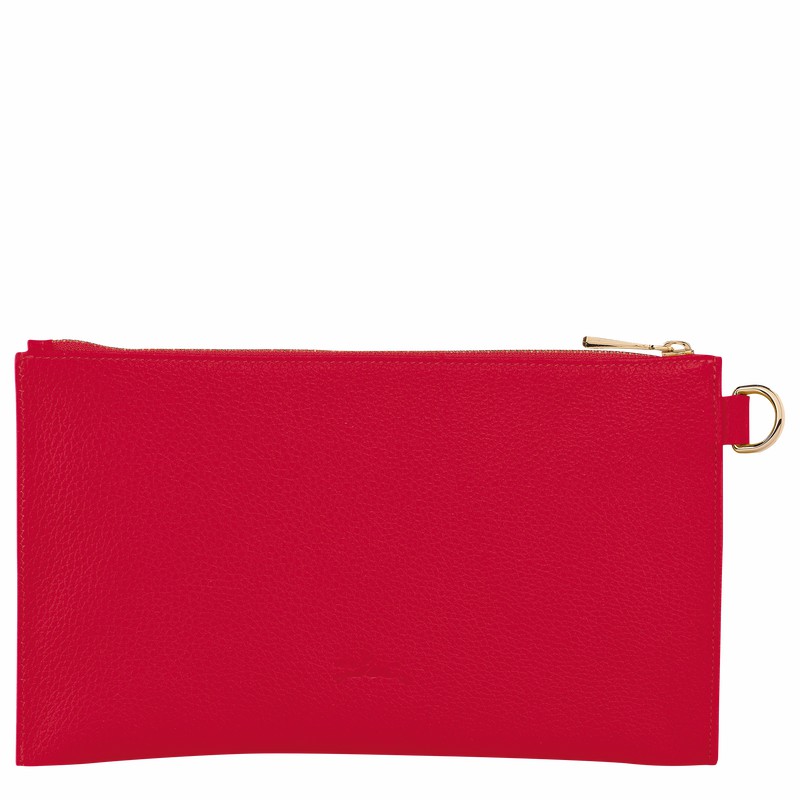 Dámské Pouches Longchamp Le FOULONNÉ Červené CZ | L2541021C39