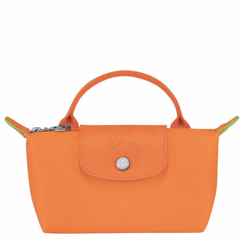Dámské Pouches Longchamp Le Pliage Green Oranžové CZ | 34175919P54