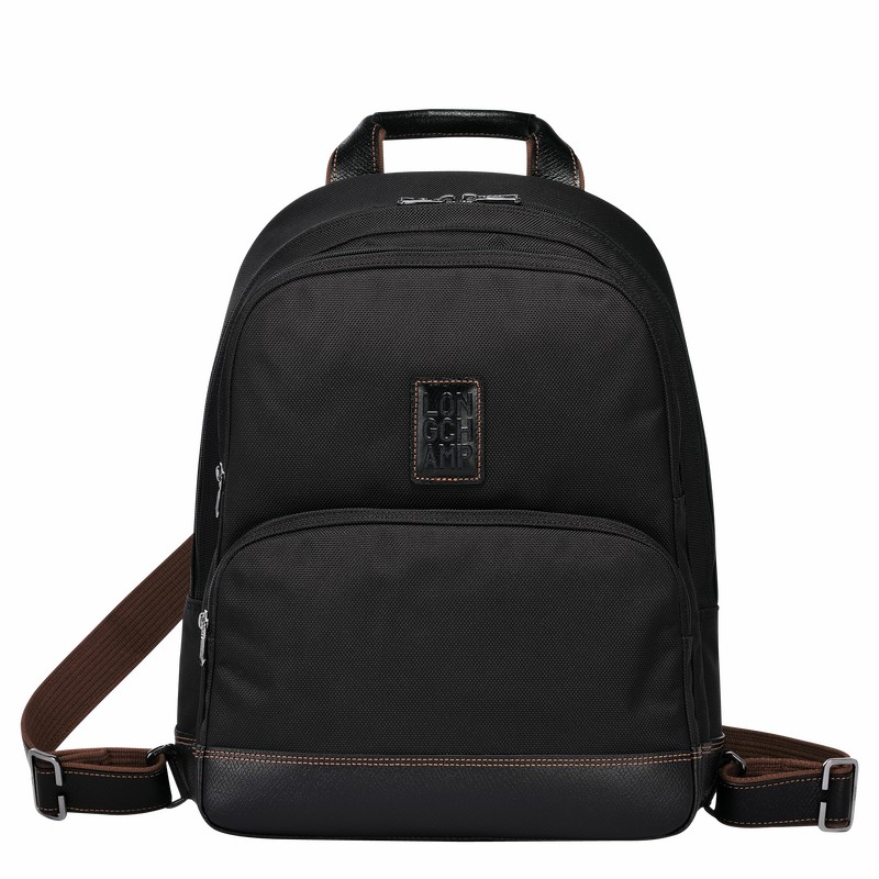 Pánské Batohy Longchamp Boxford Černé CZ | L1475080001