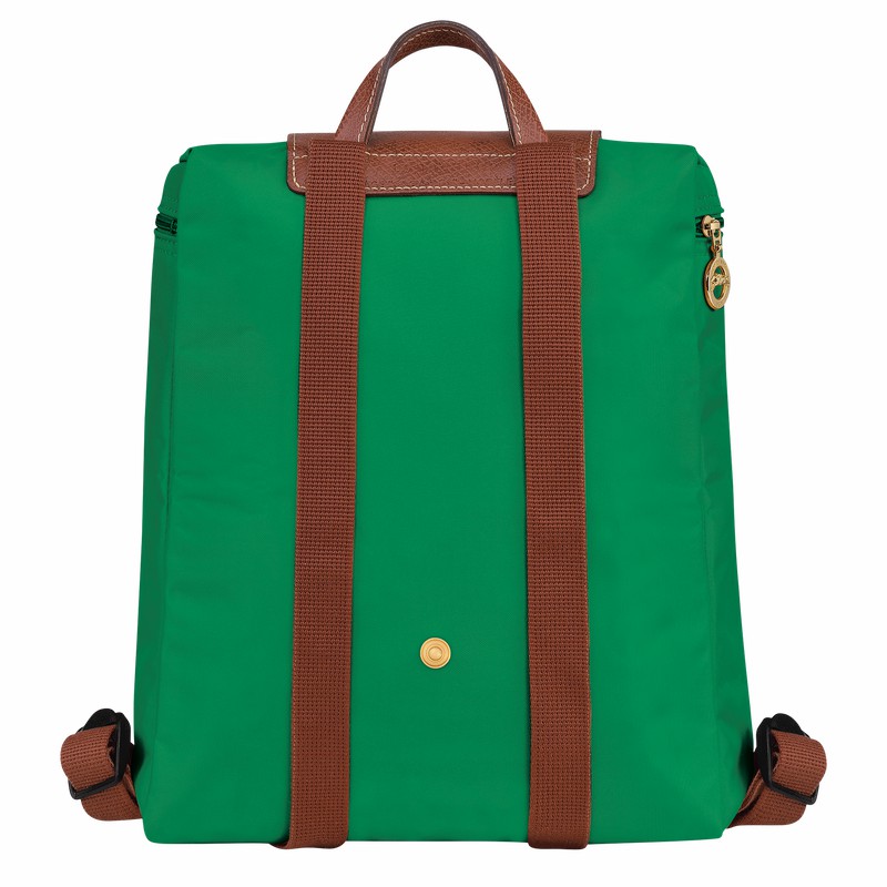 Pánské Batohy Longchamp Le Pliage Original M Zelene CZ | L1699089P88-