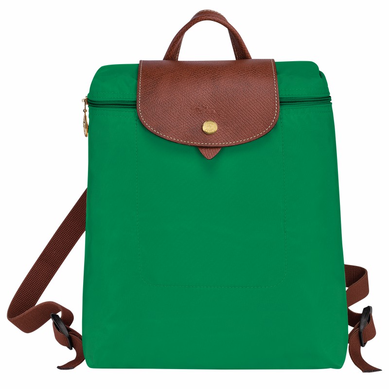 Pánské Batohy Longchamp Le Pliage Original M Zelene CZ | L1699089P88-