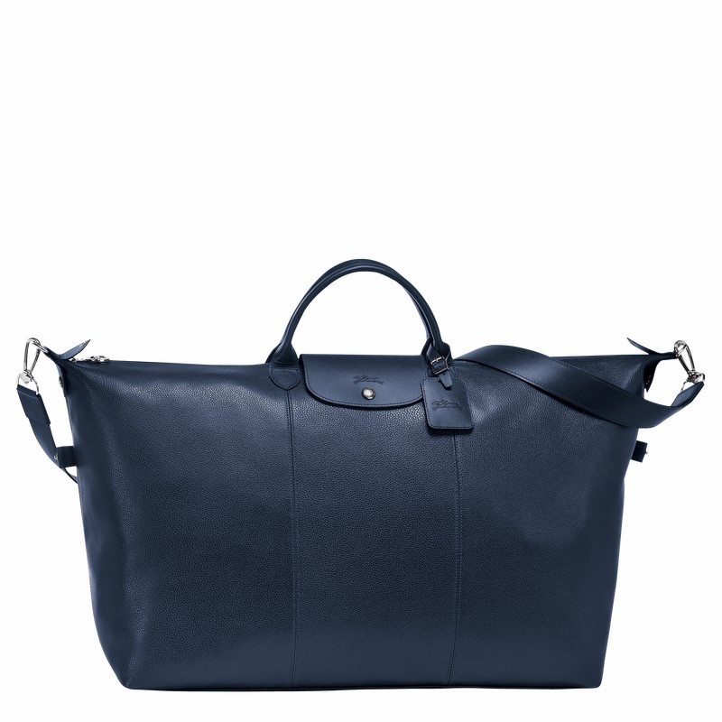 Pánské Cestovní Tašky Longchamp Le FOULONNÉ S Tmavě Blankyt CZ | L1624021556-