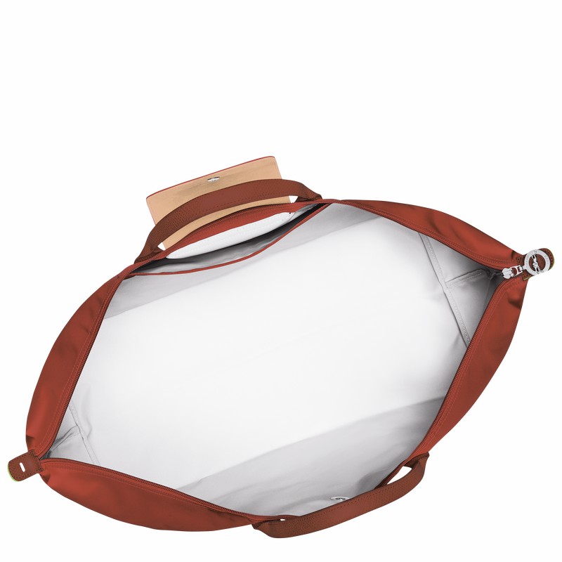 Pánské Cestovní Tašky Longchamp Le Pliage Green M Hnědé CZ | L1625919404-