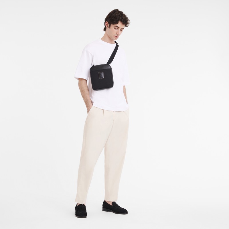 Pánské Crossbody Kabelky Longchamp Boxford XS Černé CZ | L1712080001-