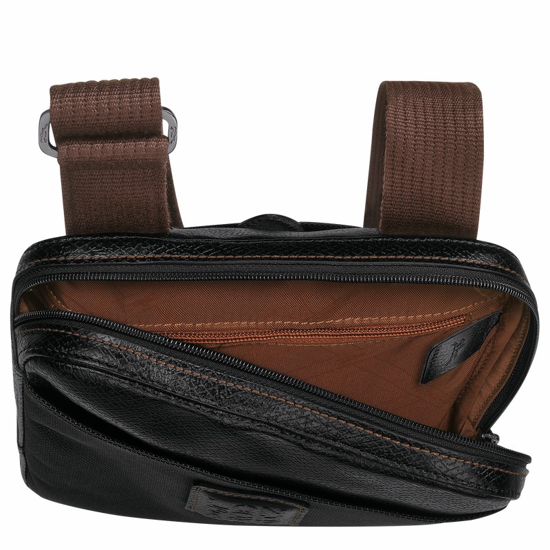 Pánské Crossbody Kabelky Longchamp Boxford XS Černé CZ | L1712080001-