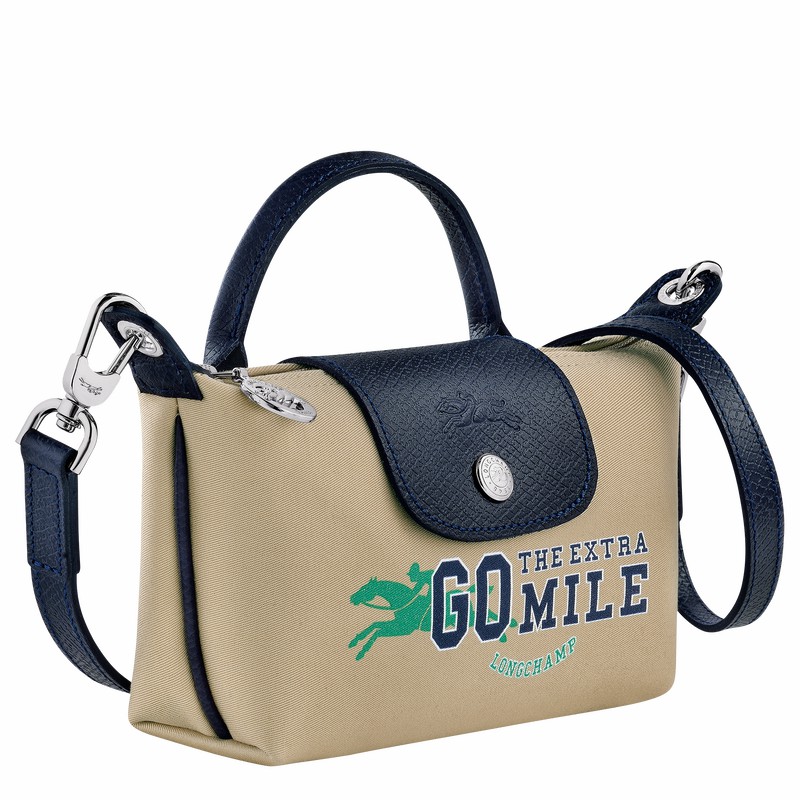 Pánské Pouches Longchamp Le Pliage Collection XS Béžový CZ | 34205HFG005-