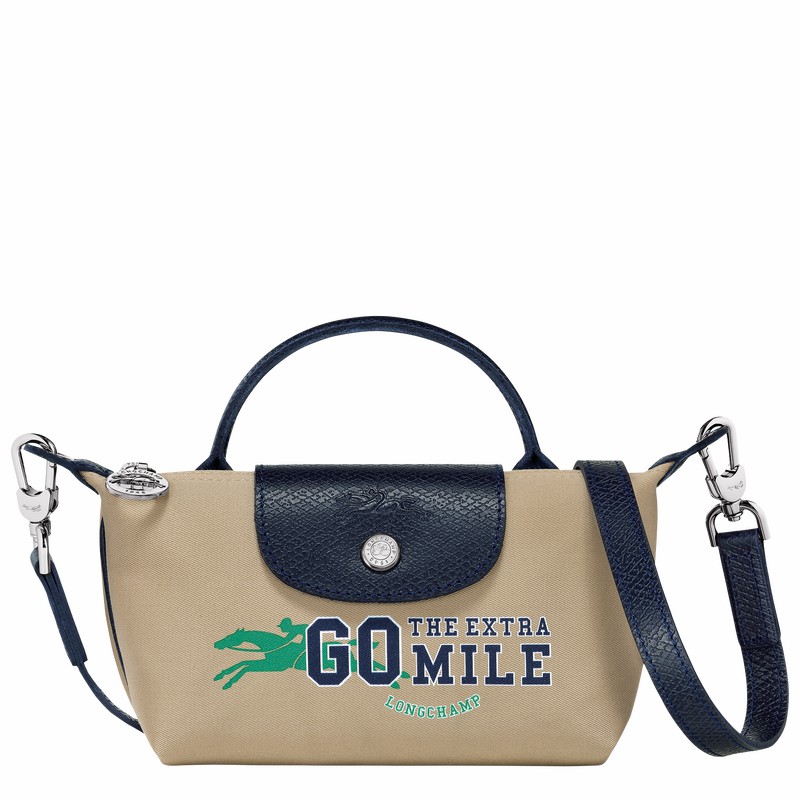 Pánské Pouches Longchamp Le Pliage Collection XS Béžový CZ | 34205HFG005-